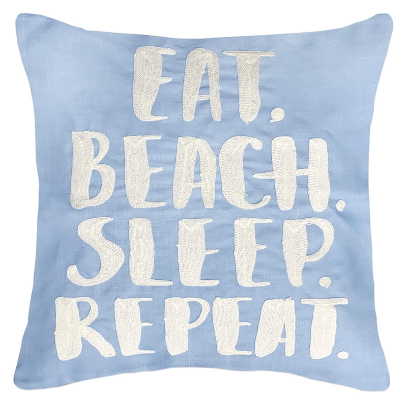 blue sleep pillow