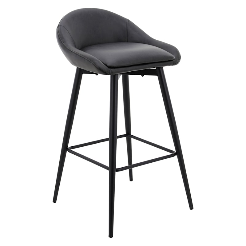 Counter Stools With Low Backs Hot, Leather Low Back Bar Stools