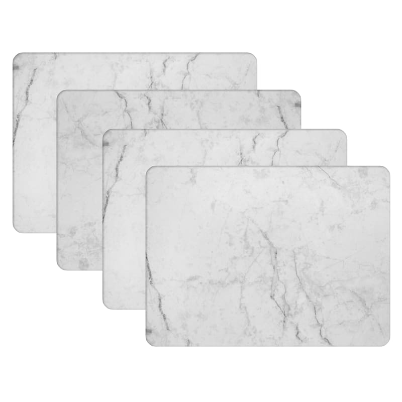 Set Of 4 Cork Marble Placemat At Home