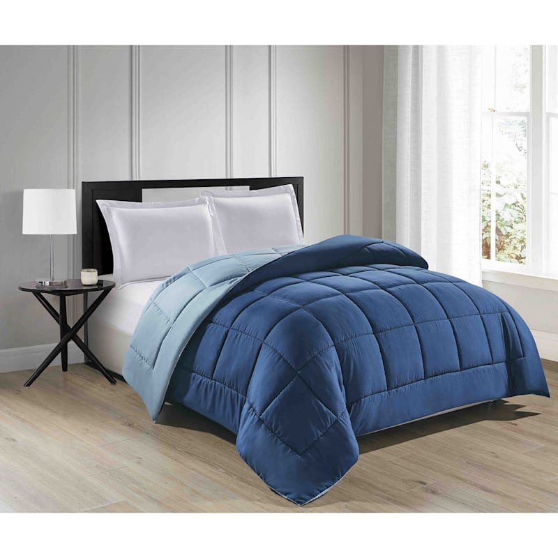 Navy Blue Comforter, Twin XL | At Home