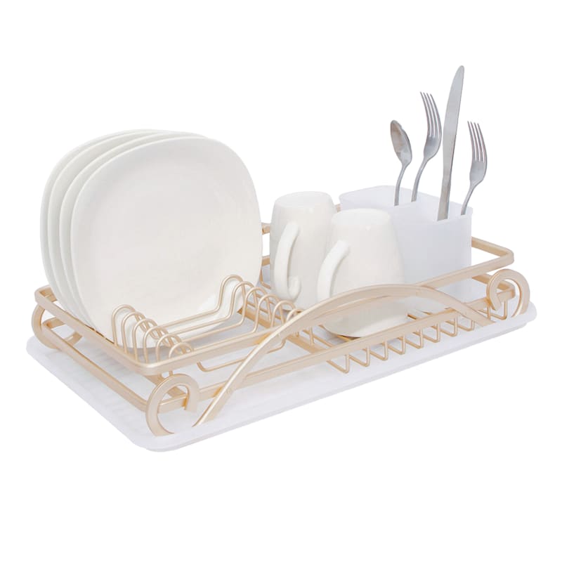 dish rack gold