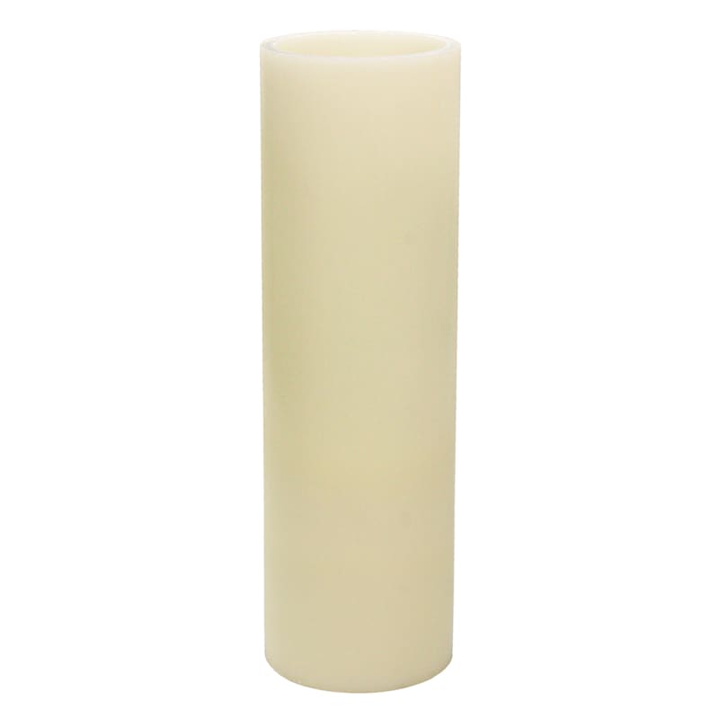 4x12 Led Flameless Pillar Candle Ivory At Home