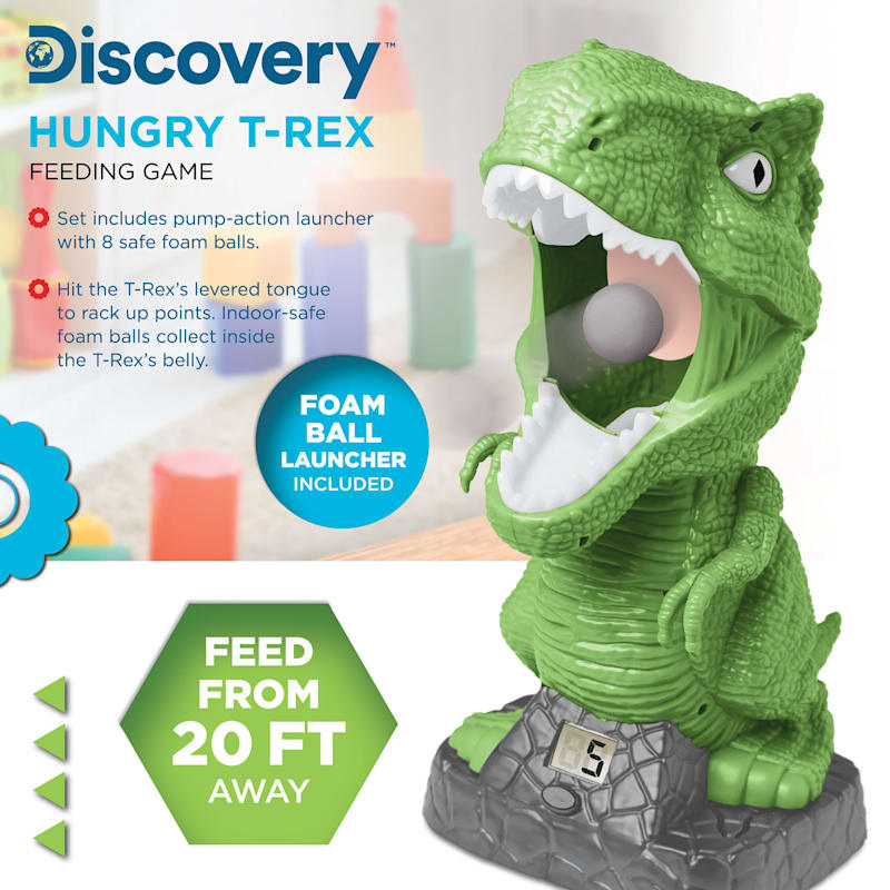T Rex Feeding Game At Home