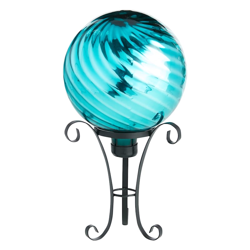 Gazing Ball Garden Stand, 10"