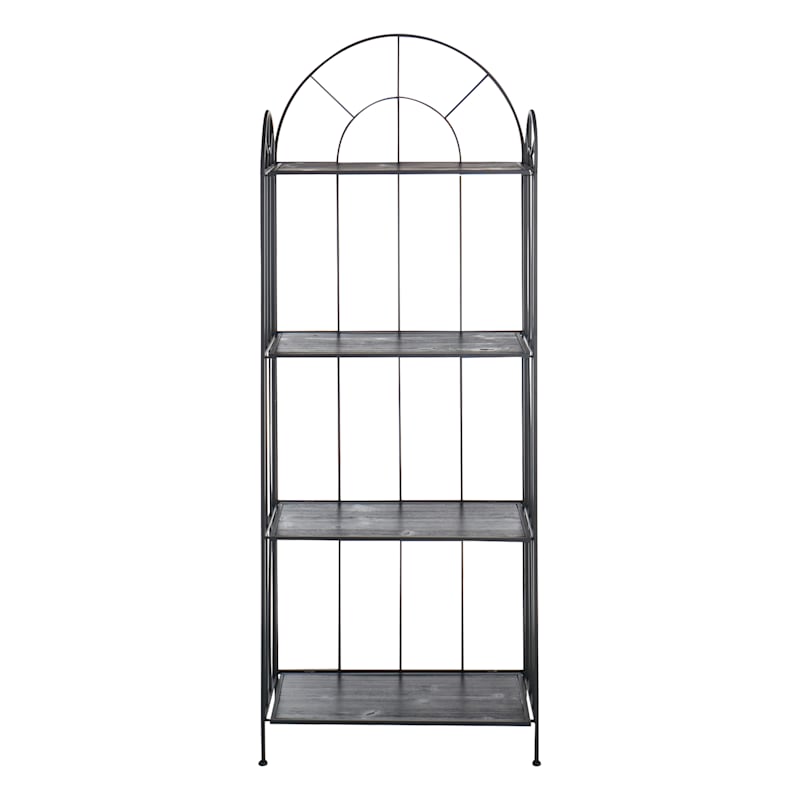 4-Tier Archer Bakers Rack, Black