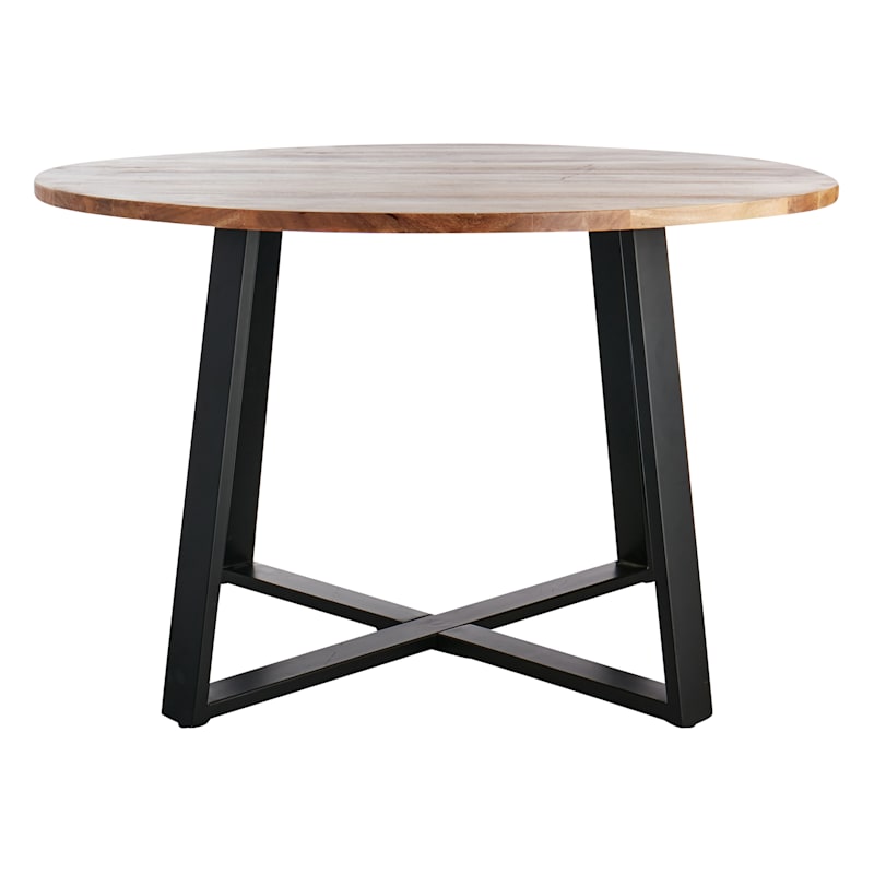 Found & Fable Cecelia Mango Wood Dining Table