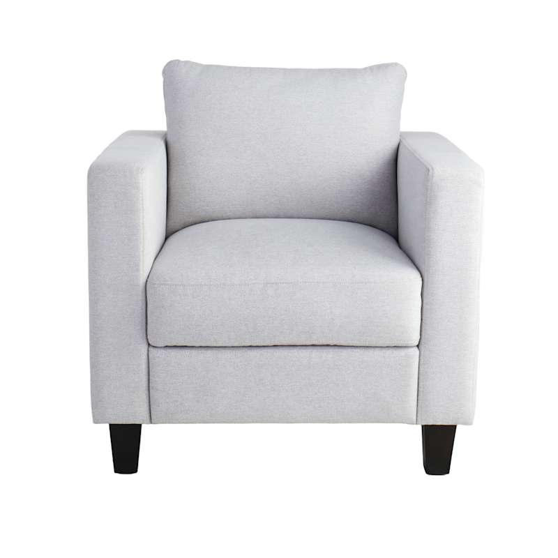 Honeybloom Stone Armchair, Light Grey