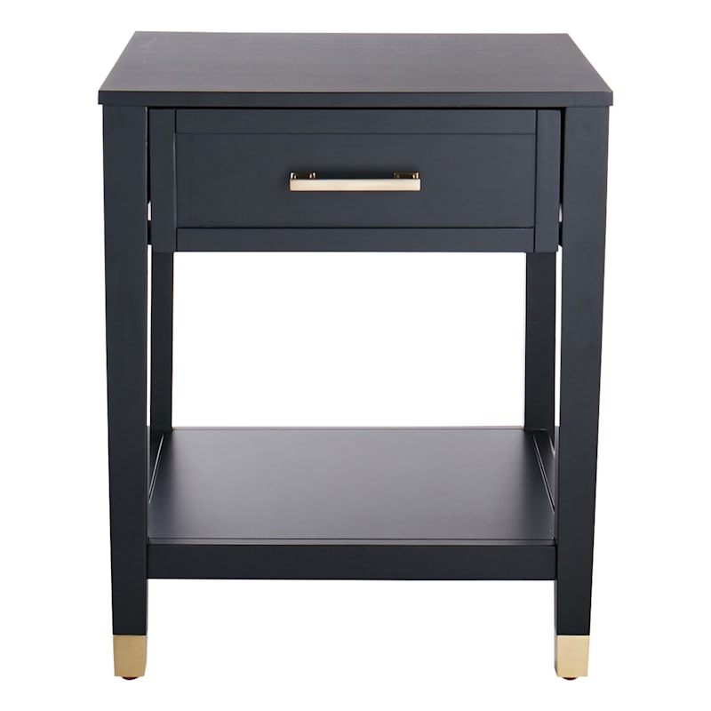 Providence Monroe Accent Table, Black