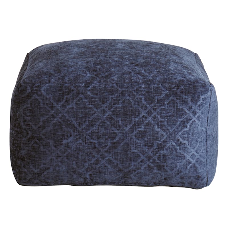 Colebrook Pouf Estate, Blue