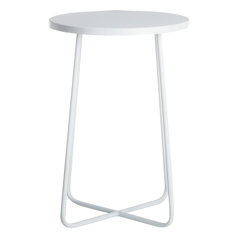Levi Accent Table, White
