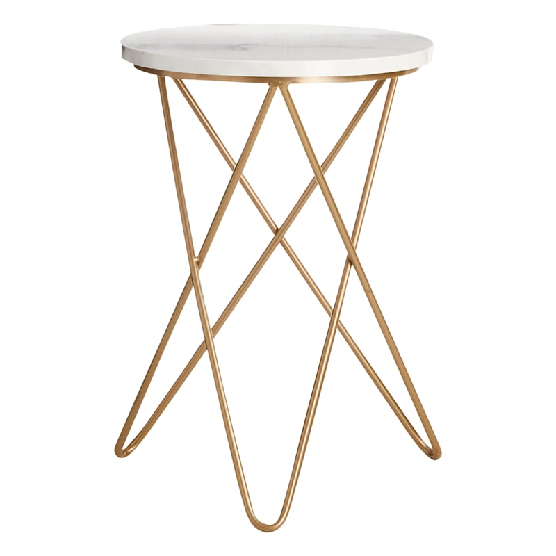 Liv Accent Table, Gold