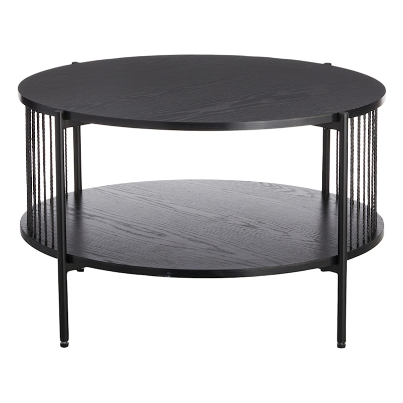 Crosby St. Xander Coffee Table, Black
