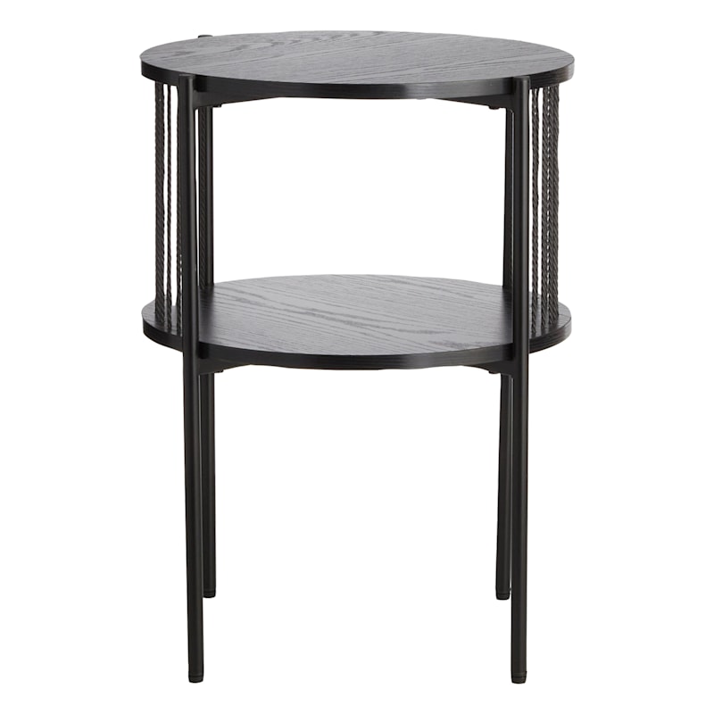 Crosby St. Xander Accent Table, Black
