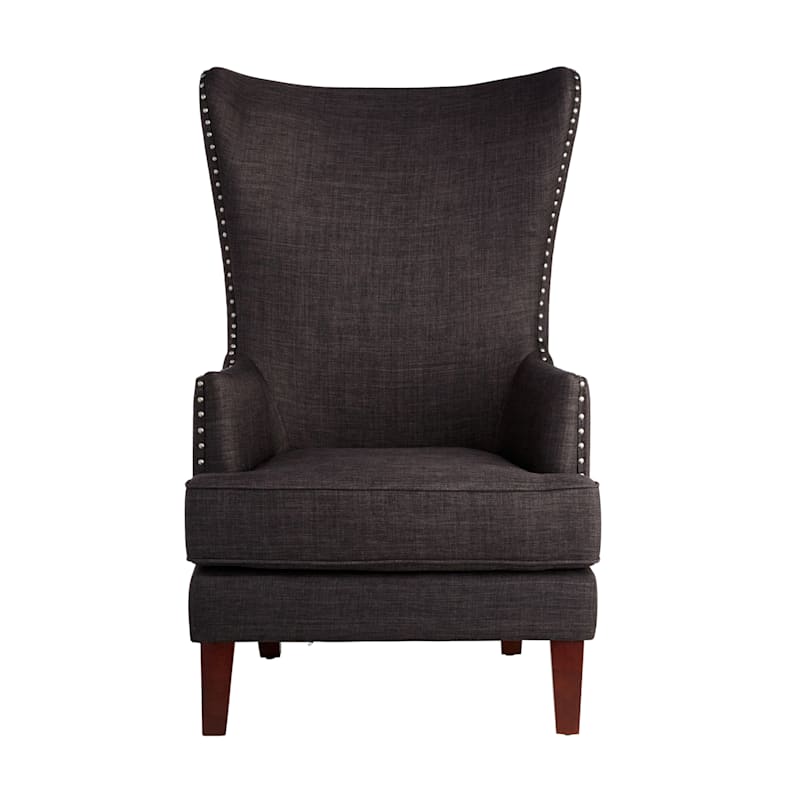 Providence Kori Accent Chair, Charcoal