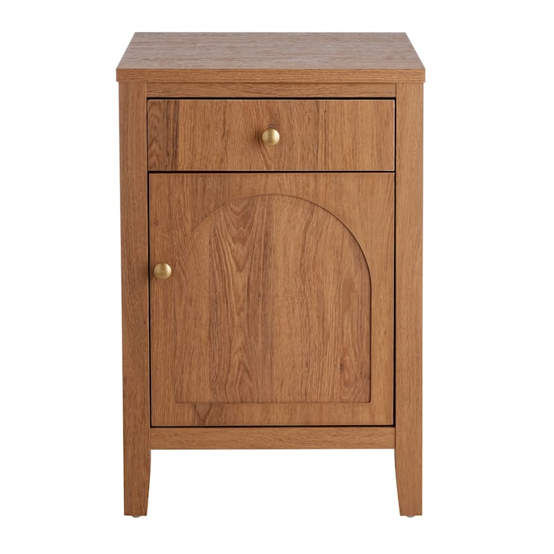 Honeybloom Blair Accent Cabinet, Rustic Natural