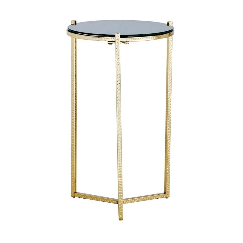 Found & Fable Jules Accent Table, Green