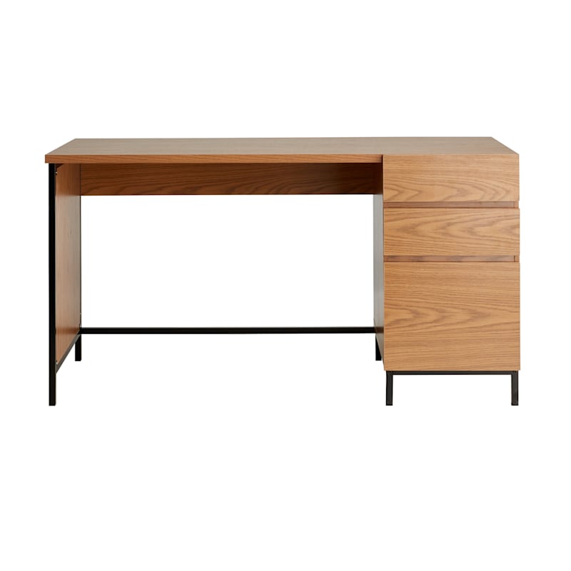 Honeybloom Oliver 3-Drawer Desk