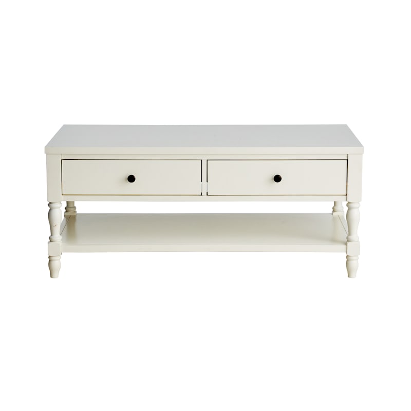 Providence Sutton Wooden Coffee Table, White