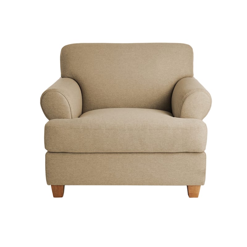 Honeybloom Brooke Accent Chair, Tan