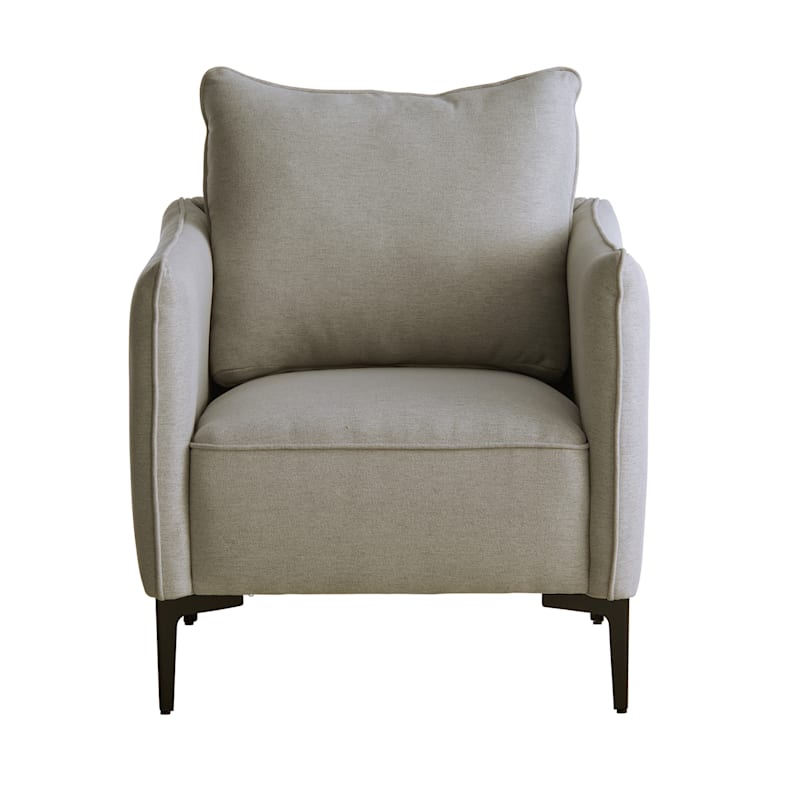 Crosby St. Ryan Accent Chair, Grey