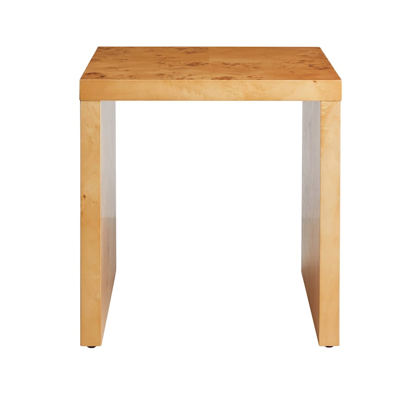Crosby St. Ember Wooden Accent Table, Natural