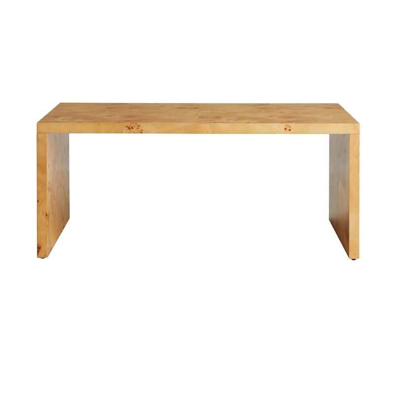 Crosby St. Ember Wooden Coffee Table, Natural