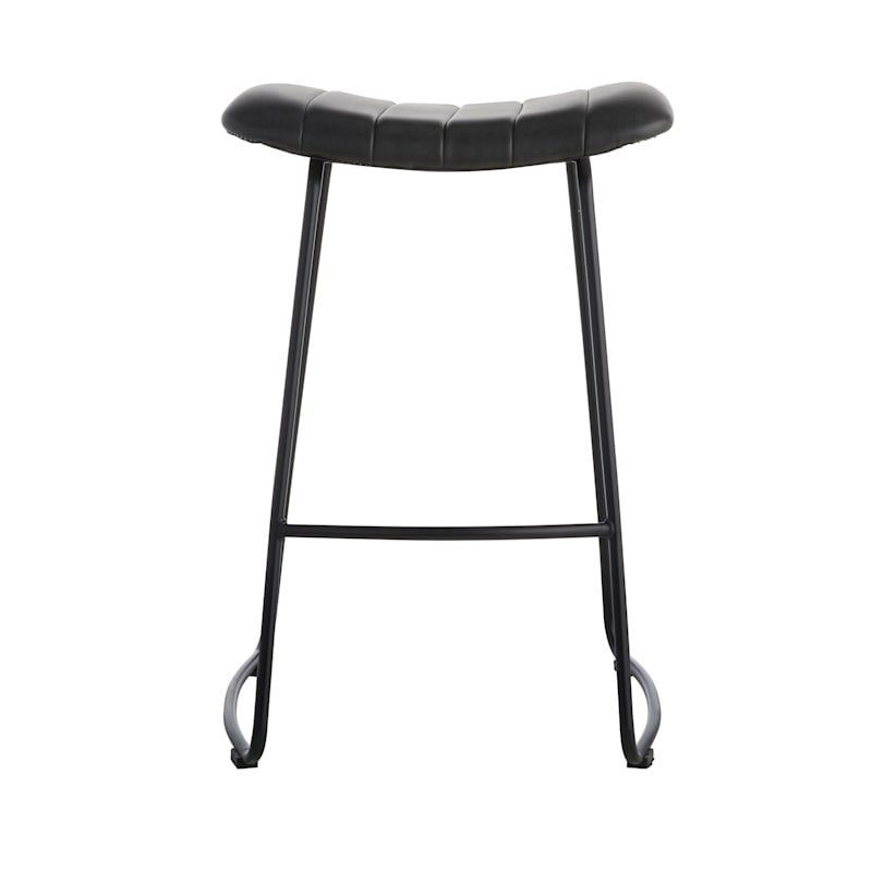 Crosby St. Jude Barstool, Black