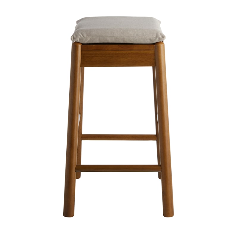 Honeybloom Quincy Counter Stool, Beige
