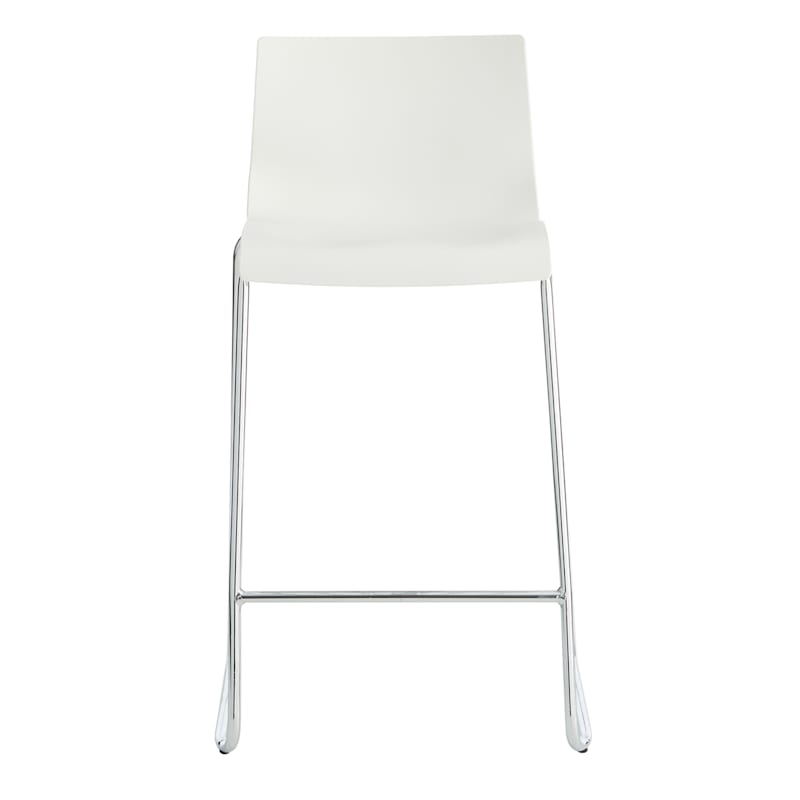 Dario Counter Stool, White