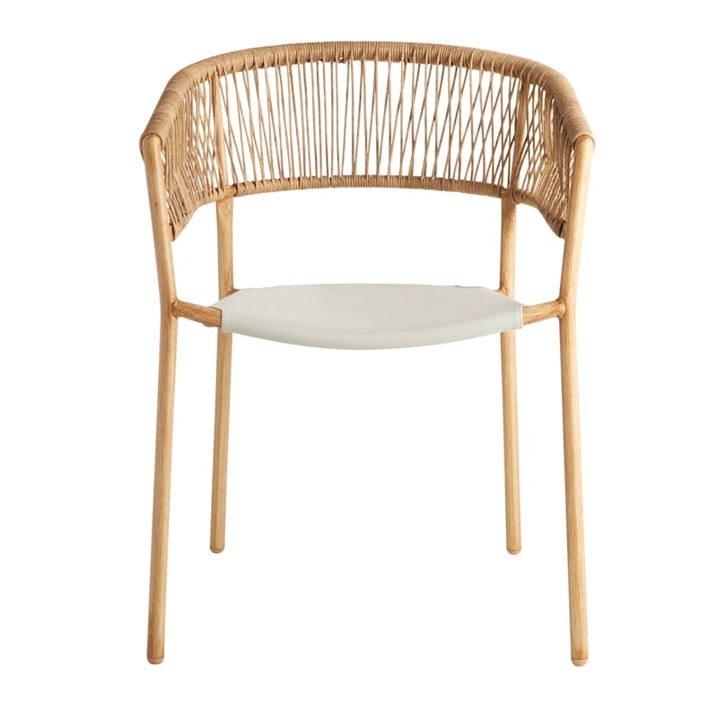 Crosby St. Brody Wicker Patio Chair, Natural