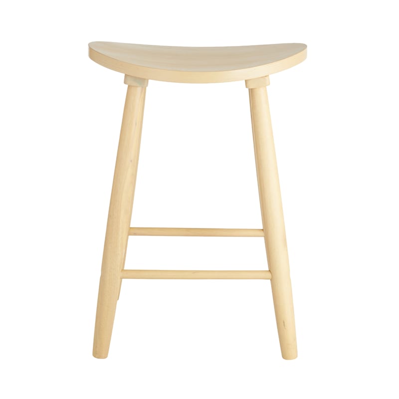 Honeybloom Hayley Counter Stool, White Oak Finish