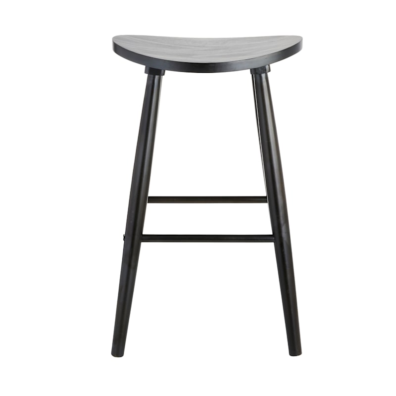 Honeybloom Hayley Barstool, Black