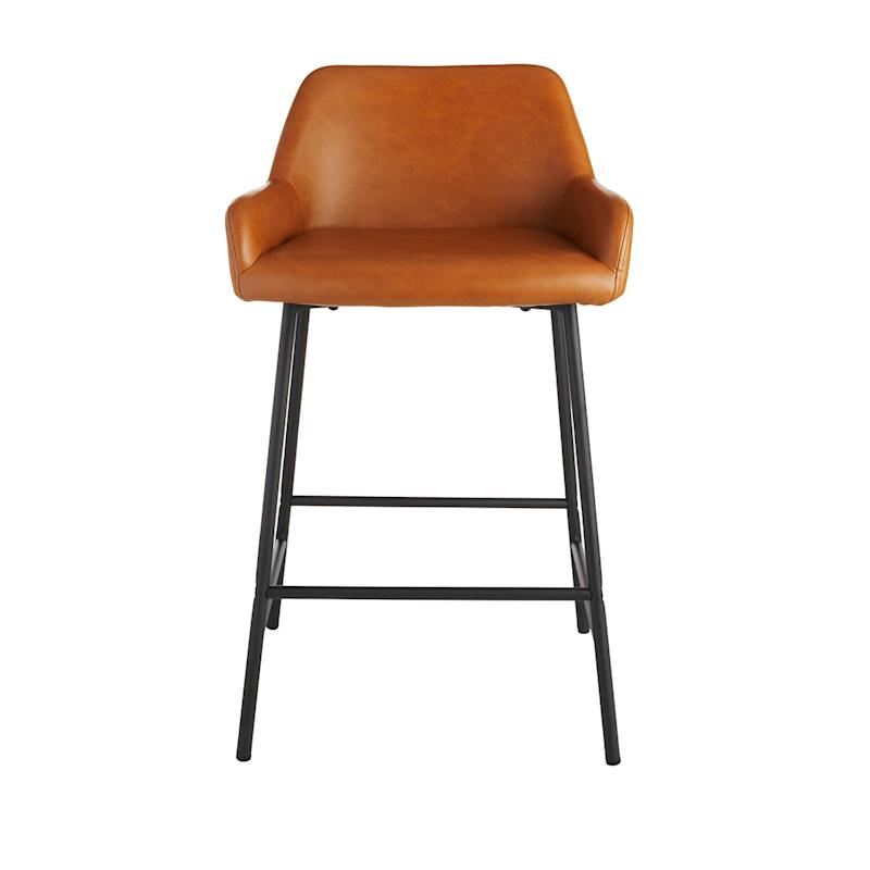 Honeybloom Destin Counter Stool, Cognac