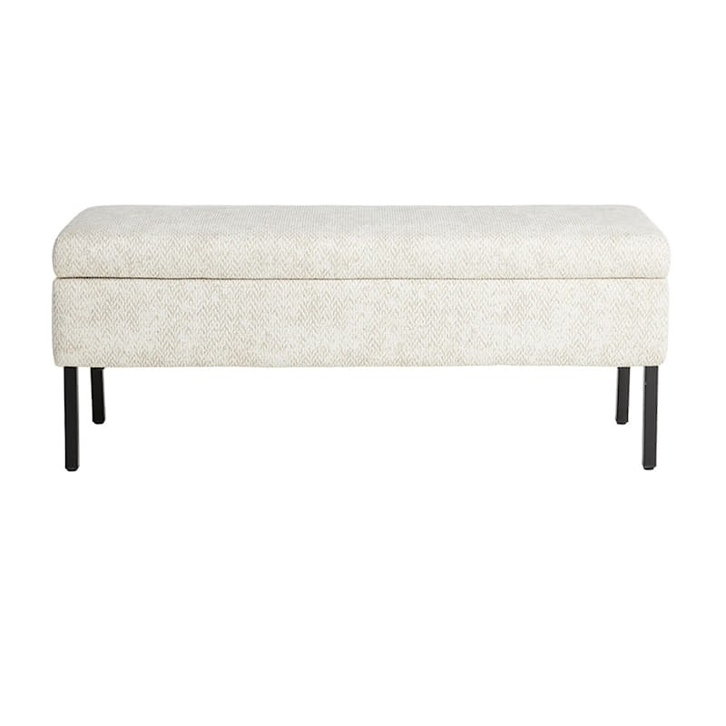 Lia Storage Bench - Taupe