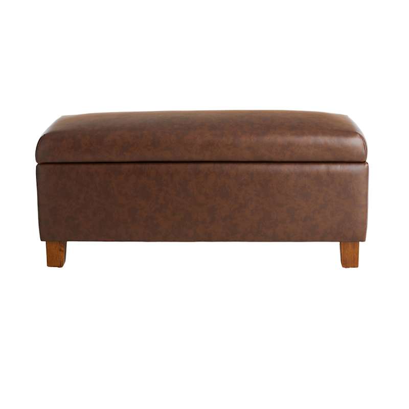 Mason Storage Bench - Brown