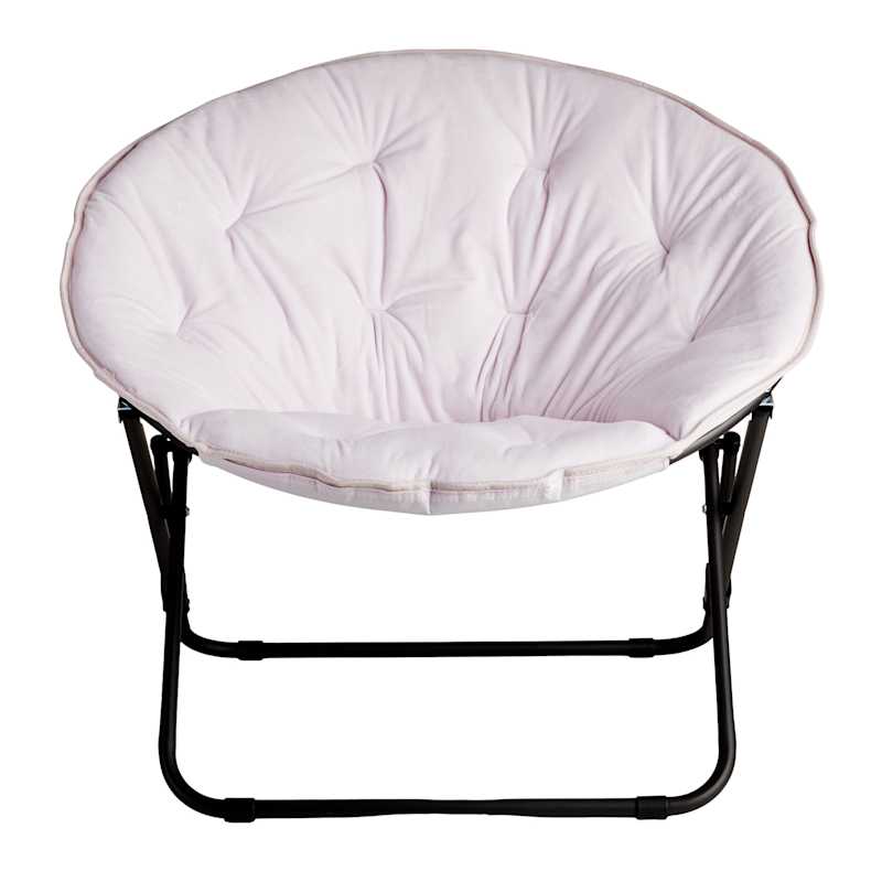 Folding Saucer Chair, Lavender