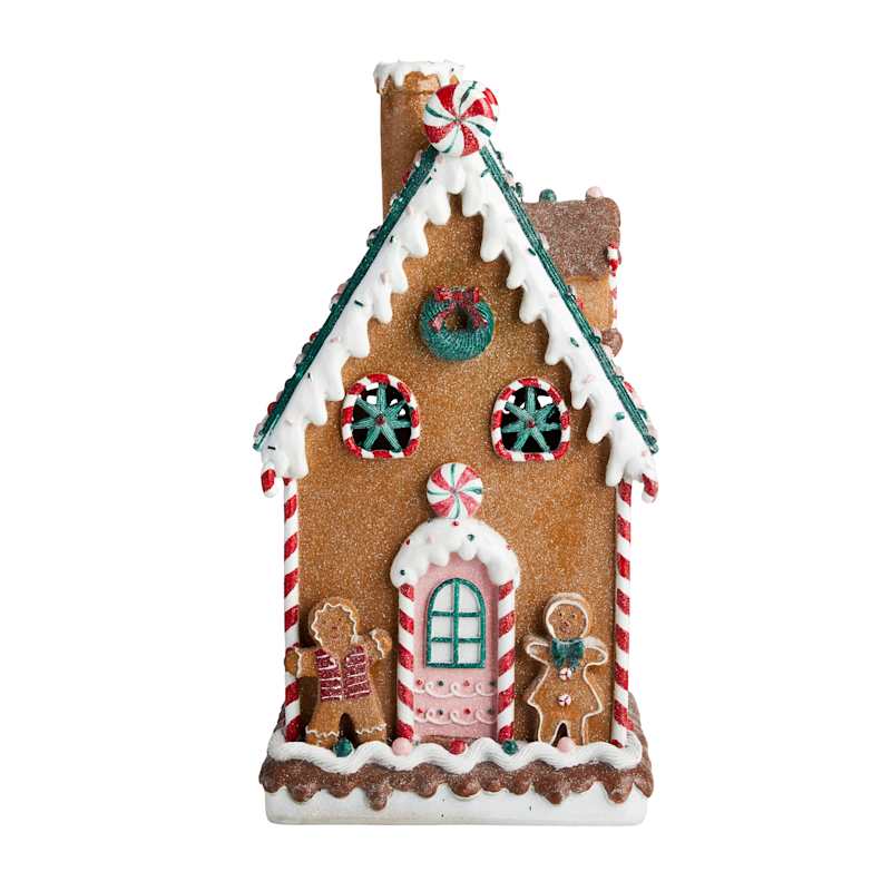 Gingerbread Lane LED Gingerbread House, 20"