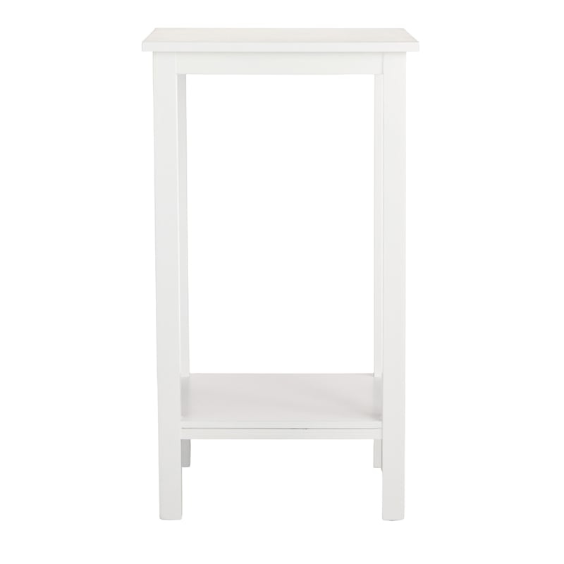 Paxton Wooden Accent Table, White