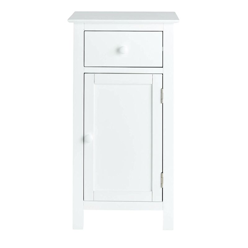 Thomas Wooden Accent Cabinet, White