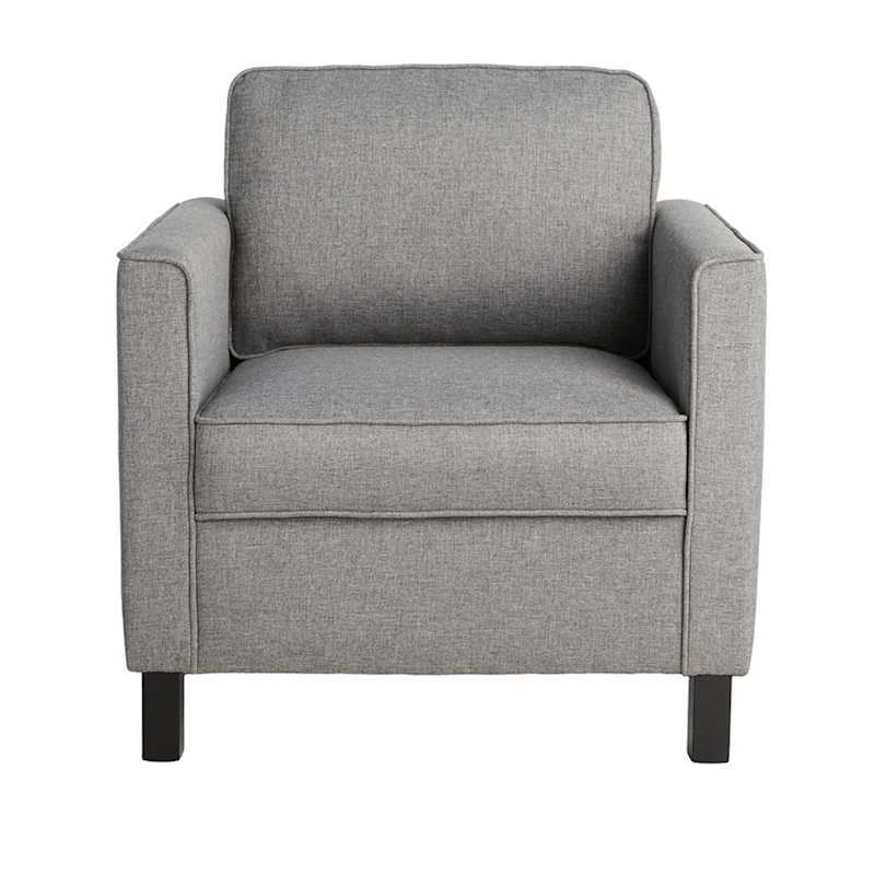 Drew Accent Chair, Charcoal
