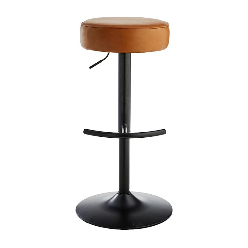 Lennox Adjustable Barstool, Cognac