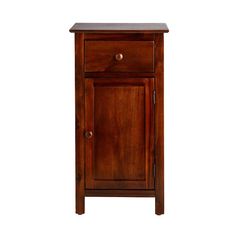 Thomas Wooden Accent Cabinet, Walnut Finish