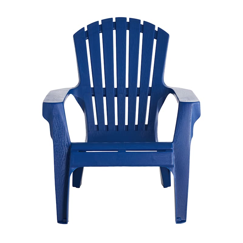 Commercial Grade Deluxe Adirondack Patio Chair, Waterloo Blue