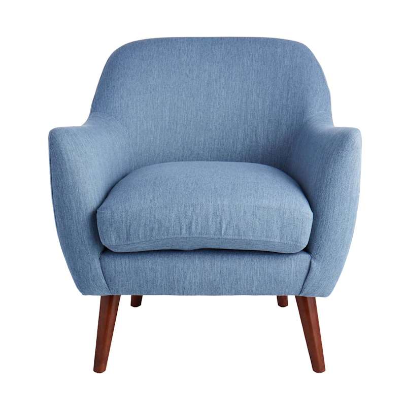 Honeybloom Braxton Accent Chair, Blue
