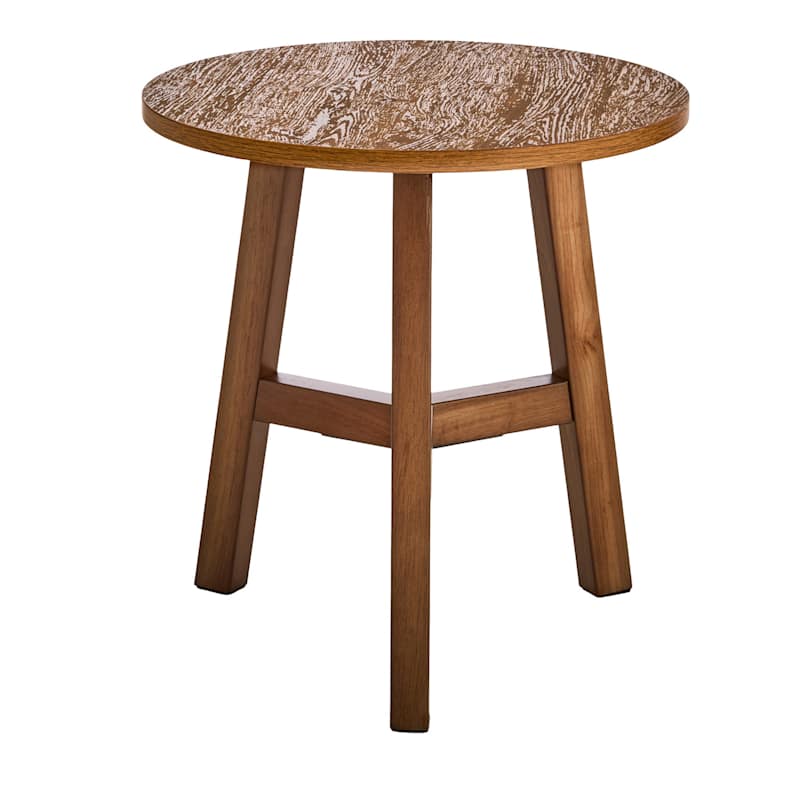 Honeybloom Sierra Accent Table, Rustic Natural