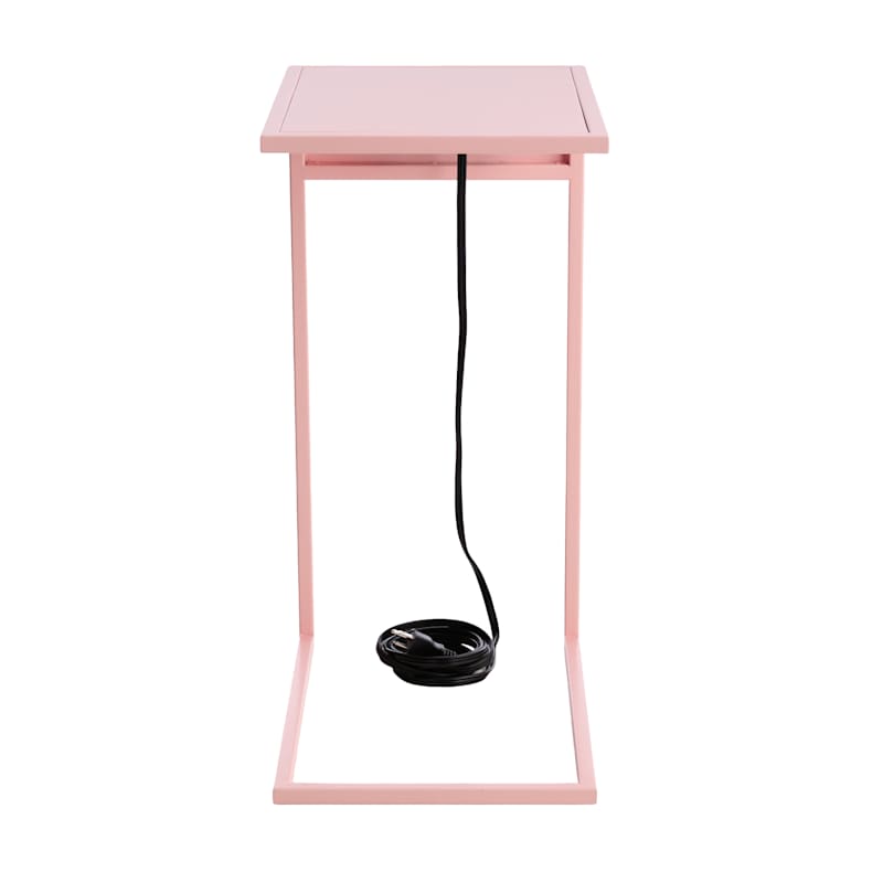 USB C & A Table, Pink