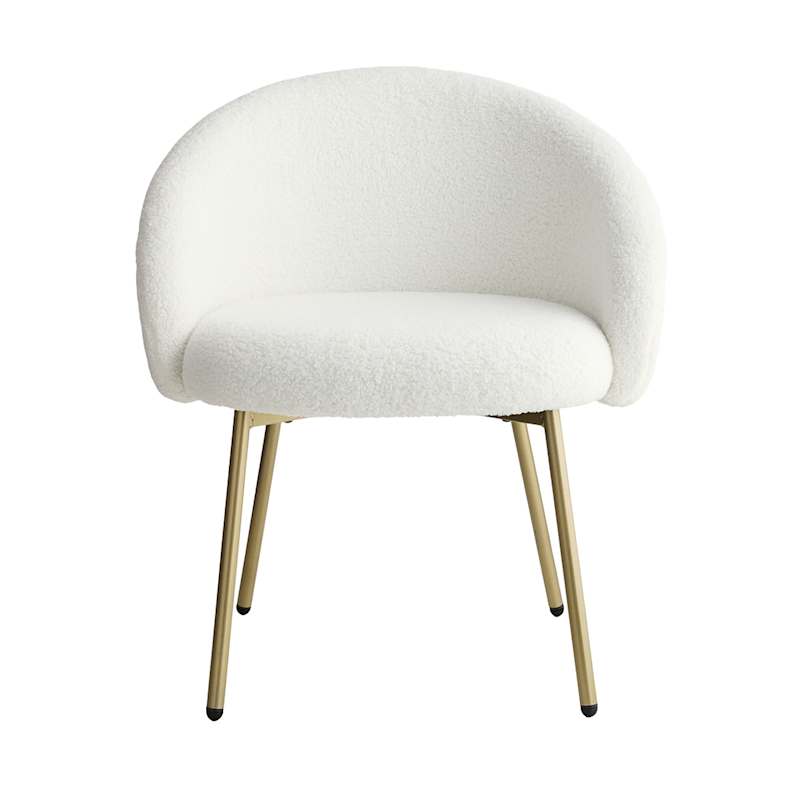 Jasmine Accent Chair, White