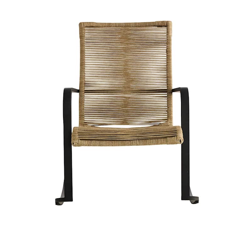 Rope Rocking Chair, Tan