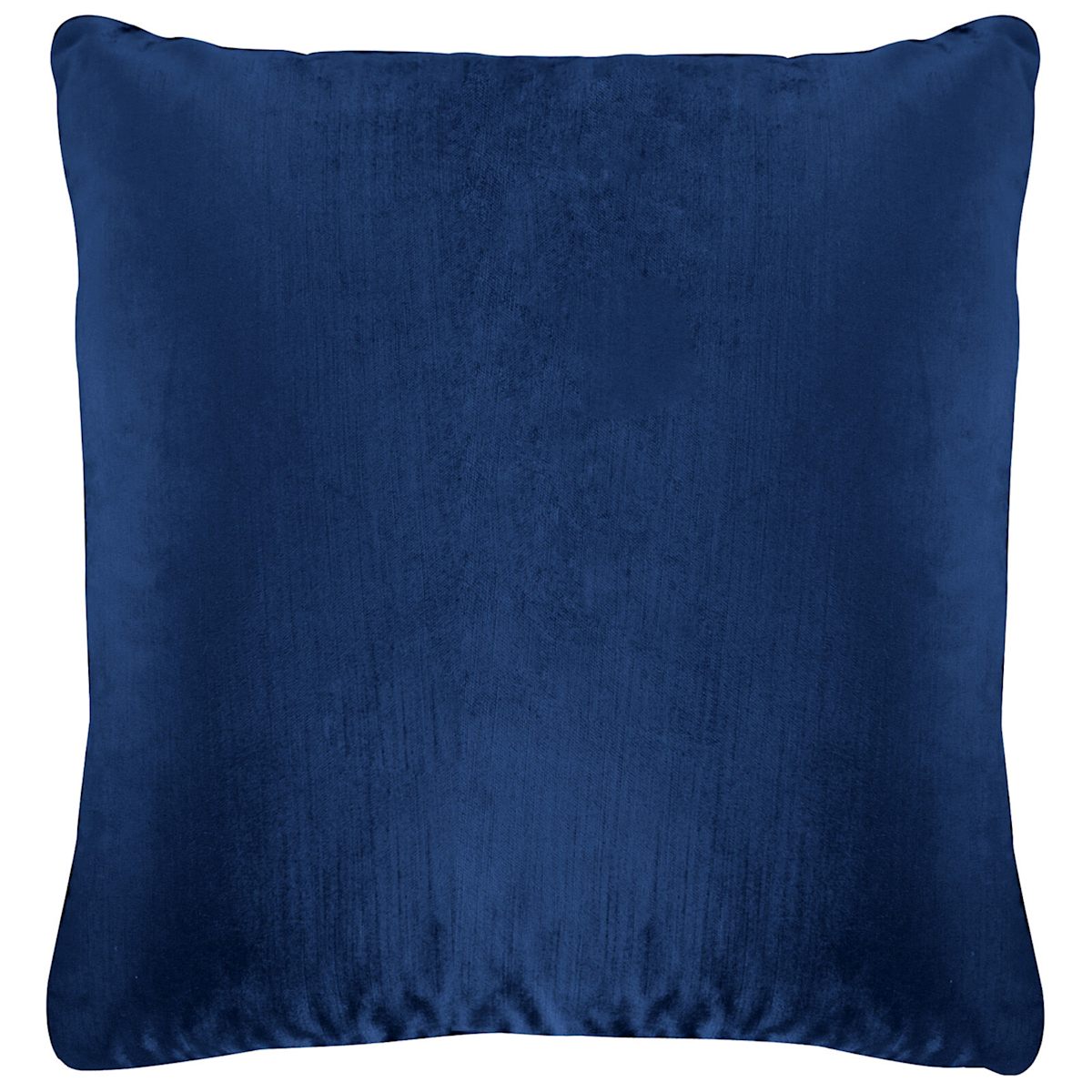 Gillmore Navy Blue Velvet Throw Pillow 18