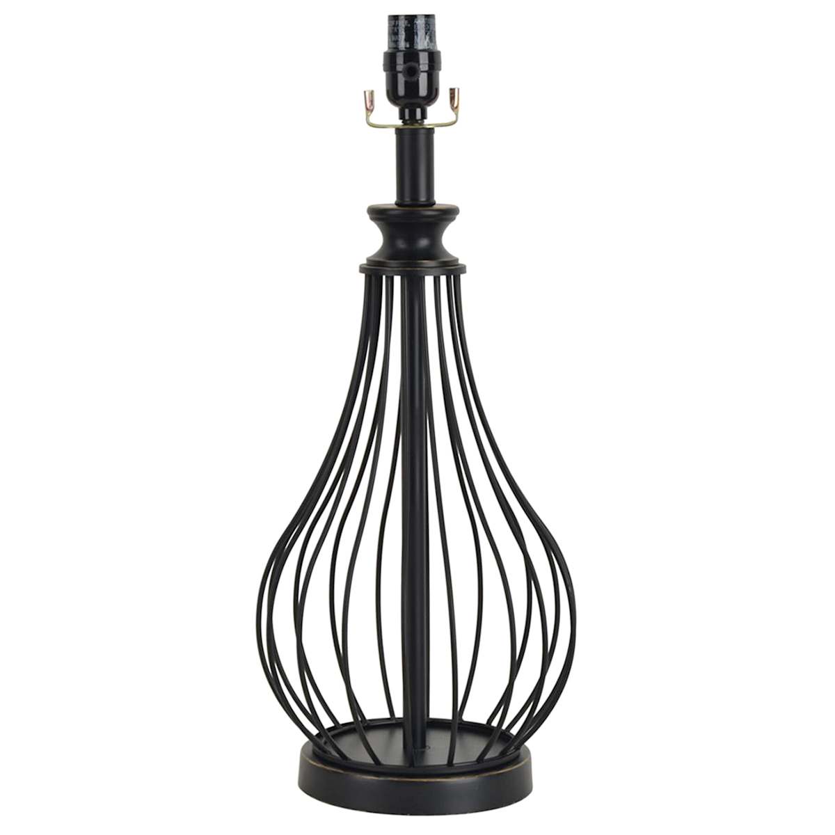Black metal lamp stand discount